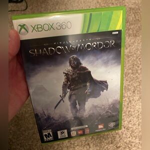 Xbox360 Middle Earth:Shadow of Mordor video game